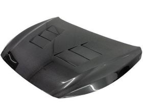 2014-2018 Infiniti Q50 4DR Terminator Style Carbon Fiber Hood by ViS Racing - 14INQ504DTM-010C