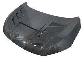 2016-2019 Honda Civic Type-R 2DR/4DR Type-R Style Carbon Fiber Hood by ViS Racing - 16HDCVC2DVS2-010C