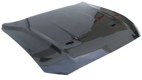 2018-2020 Ford Mustang OEM Style Carbon Fiber Hood by ViS Racing - 18FDMUS2DOE-010C