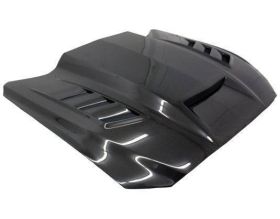 2018-2020 Ford Mustang Terminator Style Carbon Fiber Hood by ViS Racing - 18FDMUS2DTM-010C