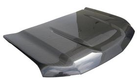 2019-2020 Chevrolet Silverado 2500/3500 2DR/4DR OEM Style Carbon Fiber Hood by ViS Racing - 19CHSILHD4DOE-010C