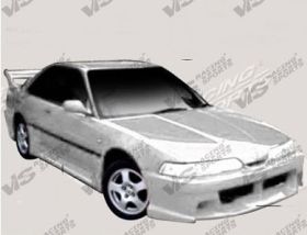 1990-1993 Acura Integra 2dr Xtreme-2 Style Side Skirts by ViS - VIS-90ACINT2DEX2-004