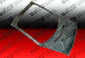 1991-1998 Mitsubishi 3000GT 2DR ViS OEM Carbon Fiber Hatch - VIS-91MT3K2DOE-020C