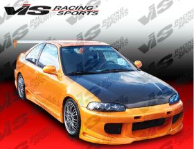 1992-1995 Honda Civic 2dr Ballistix Style Side Skirts by ViS - VIS-92HDCVC2DBX-004