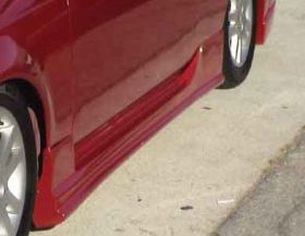1992-1995 Honda Civic 2dr TSC2 Style Side Skirts by ViS - VIS-92HDCVC2DTSC2-004