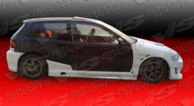 1992-1995 Honda Civic HB J-Speed Style Side Skirts by ViS - VIS-92HDCVCHBJSP-004