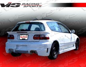 1992-1995 Honda Civic HB Quest Style Rear Bumper by ViS - VIS-92HDCVCHBQST-002