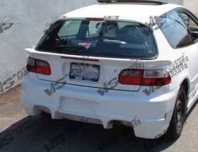 1992-1995 Honda Civic HB Stalker Style Rear Bumper by ViS - VIS-92HDCVCHBSTK-002