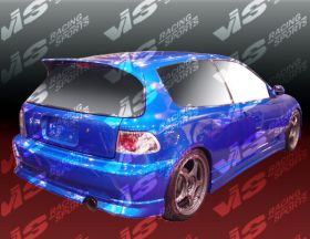 1992-1995 Honda Civic HB Tracer Style Rear Bumper by ViS - VIS-92HDCVCHBTRA-002