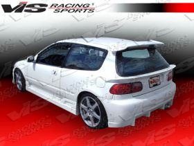 1992-1995 Honda Civic HB TSC Style Rear Bumper by ViS - VIS-92HDCVCHBTSC-002