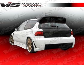 1992-1995 Honda Civic HB TSC-3 Style Rear Bumper by ViS - VIS-92HDCVCHBTSC3-002
