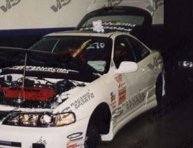 1994-1997 Acura Integra 2dr Dragster Style Side Skirts by ViS - VIS-94ACINT2DDRA-004