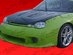 1995-1999 Dodge Neon 2dr 4dr Kombat FRP Front Lip by ViS - VIS-95DGNEO2DKOM-001