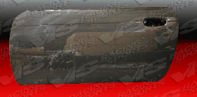 1995-1998 Nissan 240SX 2dr OEM Carbon Fiber Doors by ViS - VIS-95NS2402DOE-025C