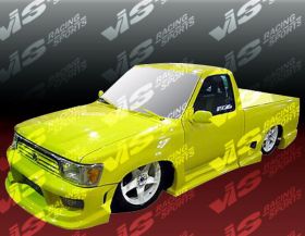 1995-2004 Toyota Tacoma X-Cab Striker Side Skirts by ViS 4pc - VIS-95TYTAC2DEXSTR-004