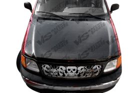 1997-2003 Ford F150 OEM Carbon Fiber Hood by ViS Racing - VIS-97FDF152DOE-010C