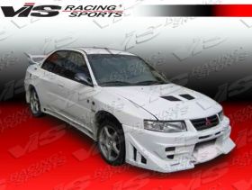 1997-2001 Mitsubishi Mirage EVO8 Widebody Style Side Skirts by ViS - VIS-97MTMIR4DEV8WB-004