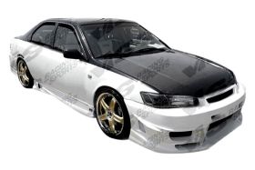 1997-2001 Toyota Camry OEM Carbon Fiber Hood by ViS Racing - VIS-97TYCAM4DOE-010C