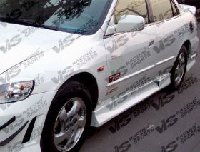 1998-2002 Honda Accord 4dr TechnoR Style Side Skirts by ViS - VIS-98HDACC4DTNR-004