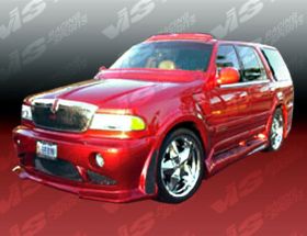 1998-2002 Lincoln Navigator Outcast Style Side Skirts by ViS - VIS-98LCNAV4DOC-004