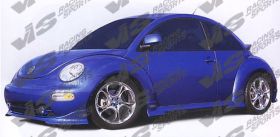 1998-2005 VW Beetle 2dr Euro Tech Style Front Lip by ViS - VIS-98VWBEE2DET-011