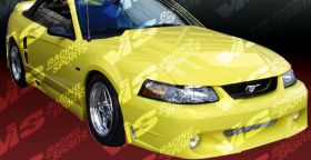1999-2004 Ford Mustang Stalker-2 Style Side Skirts by ViS - VIS-99FDMUS2DSTK2-004