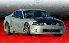 1999-2004 Ford Mustang Type-K Style Side Skirts by ViS - VIS-99FDMUS2DTYK-004