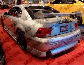 1999-2004 Ford Mustang V-Speed Style Rear Bumper by ViS - VIS-99FDMUS2DVSP-002