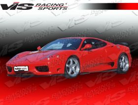 1999-2004 Ferrari F360 Euro Tech Style Side Skirts by ViS - VIS-99FR3602DET-004