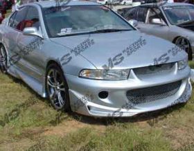 1999-2003 Mitsubishi Galant 4dr Cyber Style Side Skirts by ViS - VIS-99MTGAL4DCY1-004
