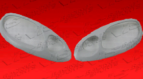 1999-2003 Mazda Miata MX-5 2dr Magnum FRP Eye Lids by ViS - VIS-99MZMX52DMAG-081