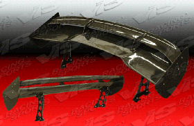 Universal Pro Fuzion 58" Carbon Fiber Trunk Spoiler by ViS - VIS-XX-FUZION-003C