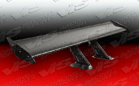 Universal Pro Xtreme TT 60" Carbon Fiber Trunk Spoiler by ViS - VIS-XX-PROXGTT-003C