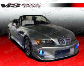 1996-2002 BMW Z3 Invader Rear Bumper by ViS - VIS-96BMZ32DINV-002