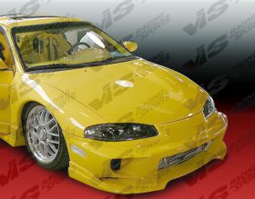 1997-1999 Mitsubishi Eclipse Invader4 Front Bumper by ViS - VIS-97MTECL2DINV4-001
