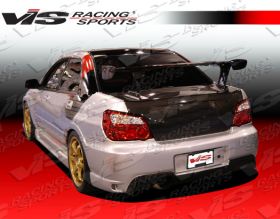 2004-2005 Subaru WRX 4dr Wings Style Rear Bumper by ViS - 04SBWRX4DWIN-002