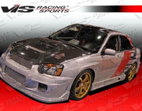 2004-2005 Subaru WRX Wings Front Bumper by ViS - VIS-04SBWRX4DWIN-001