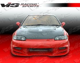 1992-1995 Honda Civic 2dr/HB Wave Front Bumper by ViS - VIS-92HDCVC2DWAV-001