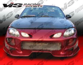 1998-2003 Ford Escort ZX2 2dr Invader2 Style Front Bumper by ViS - VIS-98FDZX22DINV2-001