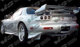1993-1997 Mazda RX7 2dr Invader Style Rear Lip by ViS - 93MZRX72DINV-02A