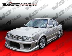 1995-1999 Nissan 200SX Striker Front Bumper by ViS - VIS-95NS2002DSTR-001