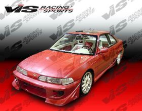 1990-1993 Acura Integra 2/4dr BattleZ Style Front Bumper by ViS - VIS-90ACINT2DBZ-001