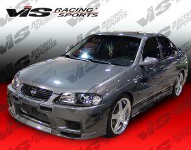 2000-2003 Nissan Sentra Omega Front Bumper by ViS - VIS-02nssen4doma-001