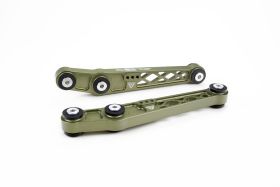 1989-1991 Honda CRX VooDoo13 Rear Lower Control Arms Hard Anodize Green - LOHN-0200HG