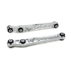 1996-2000 Honda Civic CX/DX/EX/HX/LX VooDoo13 Rear Lower Control Arms Raw Metal - LOHN-0300RA