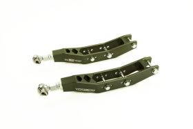 2008-2011 Subaru Impreza WRX/WRX STI VooDoo13 Rear Lower Control Arms Hard Anodize Green - LOSU-0100HG