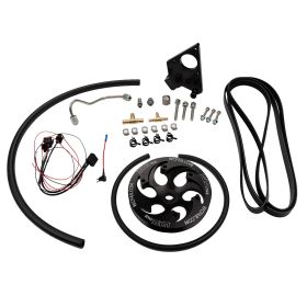 WCFab 2001-2004 LB7 Duramax Twin CP3 Kit with Black Anodized Pulley - WCF100231 - Wehrli Custom Fabrication