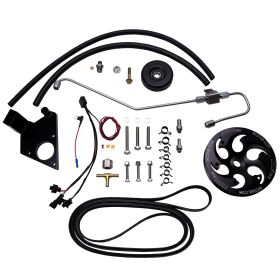 WCFab 2011-2016 LML Duramax Twin CP3 Kit with Black Anodized Pulley - WCF100234 - Wehrli Custom Fabrication