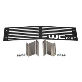 WCFab 2015-2019 LML/L5P Duramax Silverado Bumper Grille Kiwi Green Single Stage Powder Coating - WCF100290-KIWI - Wehrli Custom Fabrication