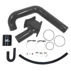 WCFab 2006-2010 LBZ/LMM Duramax Y-Bridge Kit Bengal Orange Single Stage Powder Coating - WCF100305-BO - Wehrli Custom Fabrication
